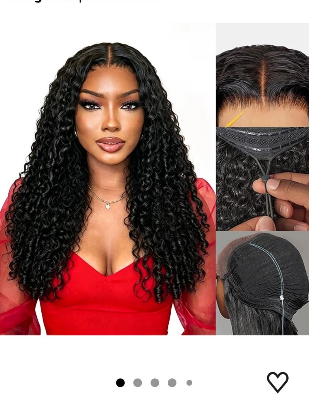 Burmese Curly Wig Human Hair 7x5 Glueless Wigs Pre Plucked 26In